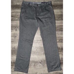 Billabong Carter Straight Leg Gray Khaki Chino Pants Men’s Size 36x32 Flat Front